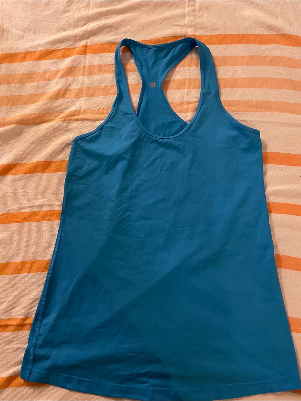 lululemon athletica Teal Racerback Tank Top